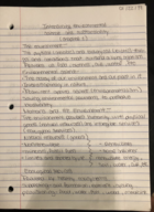 Biology 2306, Week 1 Notes