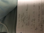 Intro to Theatre, Week 1 