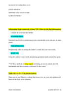 Eng. 110.32- College Writing Midterm Study Guide