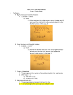 Stars and Galaxies Study Guide Exam 1