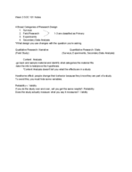 Soc 101 Notes Week 3