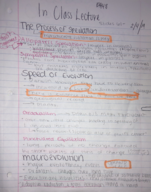 General Zoology 1413 Week Four Notes