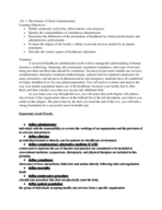Ch. 1 Notes