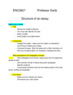 ENC0027, Week 4 notes