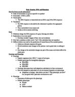 Basic Genetics Review 
