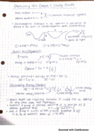 Chemistry 102 Exam 1 Study Guide