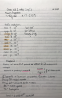 Chemistry 111A Week 1-3 notes