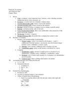 Fin Accn Study Guide