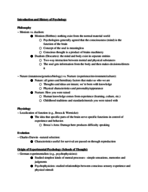 Psych 201 Exam 1 Study Guide 