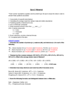 Quiz 2 Study Guide