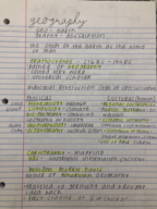 Week 1: Longitude and Latitude 