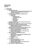 Financial Accounting, Week 3