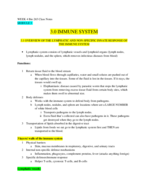 Bio 256 Class notes week 4