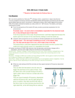 BIOL 286 Exam 1 Study Guide PDF NEW