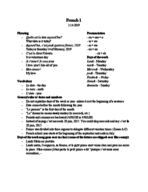 french 1 - week 1 (Second day + Lab)