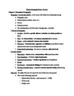 Physical Geography 1114 Exam 1 Review