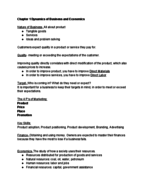 Intro to Business, Week 4 class notes