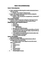PSY-201, General Psychology: Chapter 3 Notes & The Beginning Chapter 4