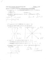 Math 101 Lectures 5 & 6