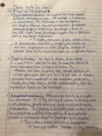 Exam 2 study material (Ch.3-5)