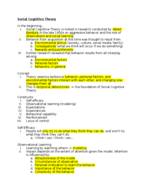 Public Health 3100 Week 6 Notes