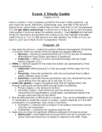 Exam 1 Study Guide