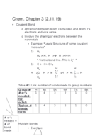 Chemistry 1151 Week 6 notes