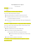 Week 6 Supplementary Notes - Chapter 11