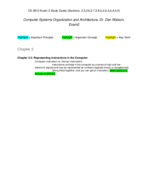 CS 2810 Exam 2 study guide