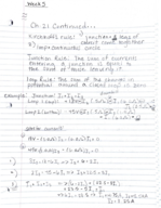 Physics Week 5 Notes