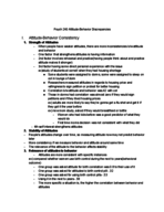 Psych 240 Week 3 Class 5 Notes