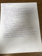 Study Guide for Exam 1