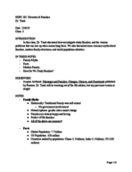 HDFS 202, Class 3 Notes, 2/18/19