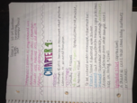 Week 4 Notes