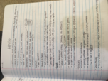 CLSC 101 Week 4 Notes