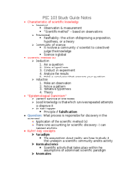 PSC 313 Study guide 