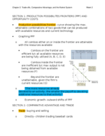 Econ 101, Week 2 Notes