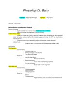 Week 5 Notes 