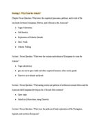 History- Module 1