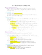 Study Guide for first Midterm Exam 
