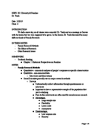 HDFS 202, Class 4 Notes, 2/20/19