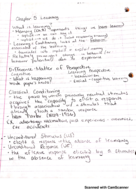 Ch. 5 Learning
