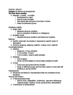 Chad Chapter 4: Behavioral development