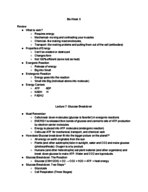 Bio 101 week 5