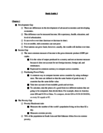 Study Guide for Exam 1