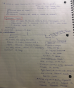 BSCI201 Week 4 Lecture Notes