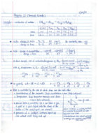 Chem 1200, Week 1+2