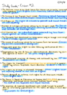 Exam 2-Study Guide