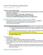 Unit 2: The American Revolution