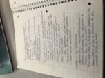 Week 5 Notes